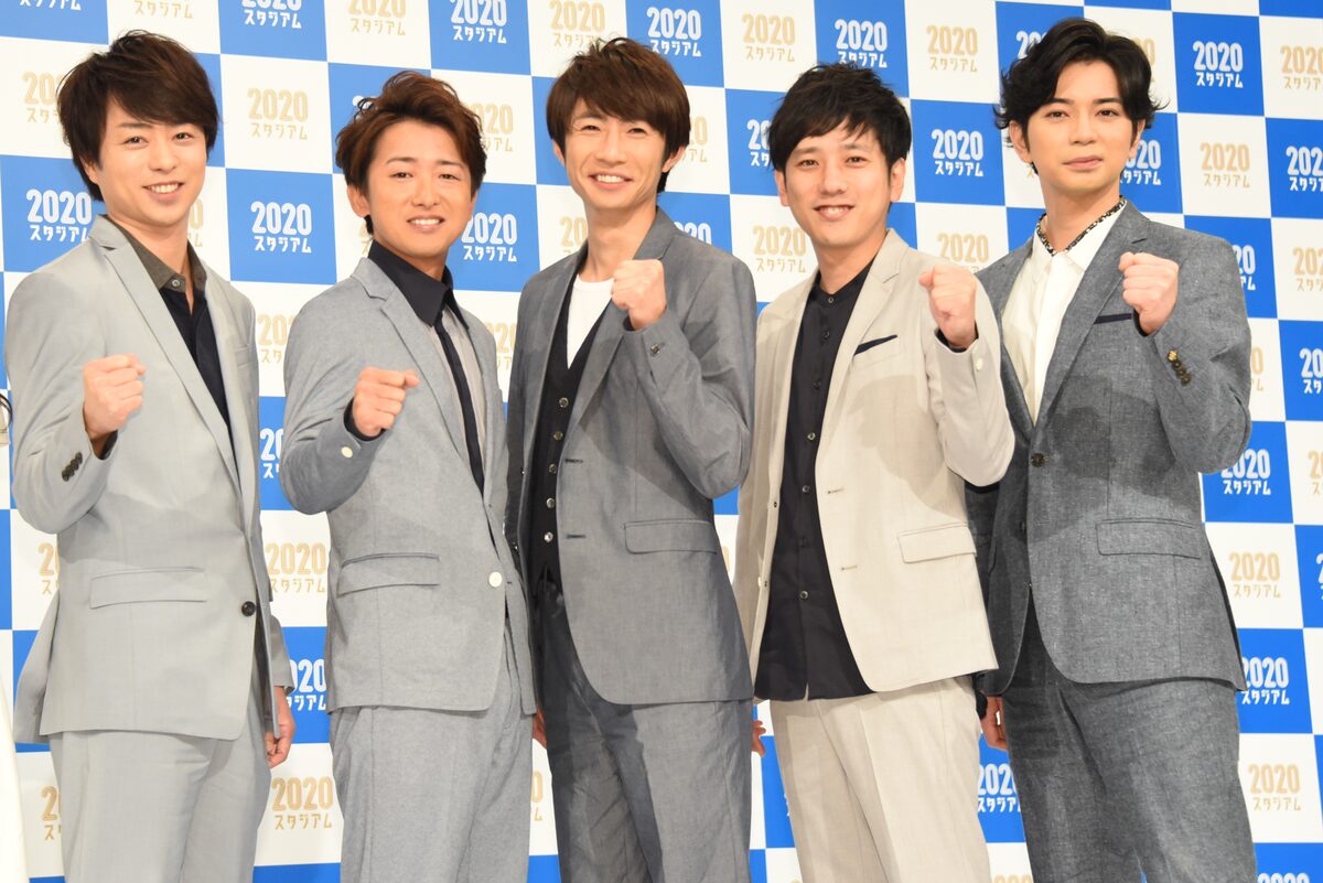 嵐 ジャニー氏の思いを胸に東京オリンピック パラリンピックを応援 音楽ナタリー
