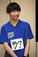 質問に答える柴崎楽。