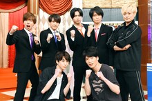 A.B.C-Z、Snow Manより佐久間大介、深澤辰哉。(c)テレビ東京