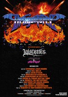 「DragonForce UK TOUR 2019」ポスター