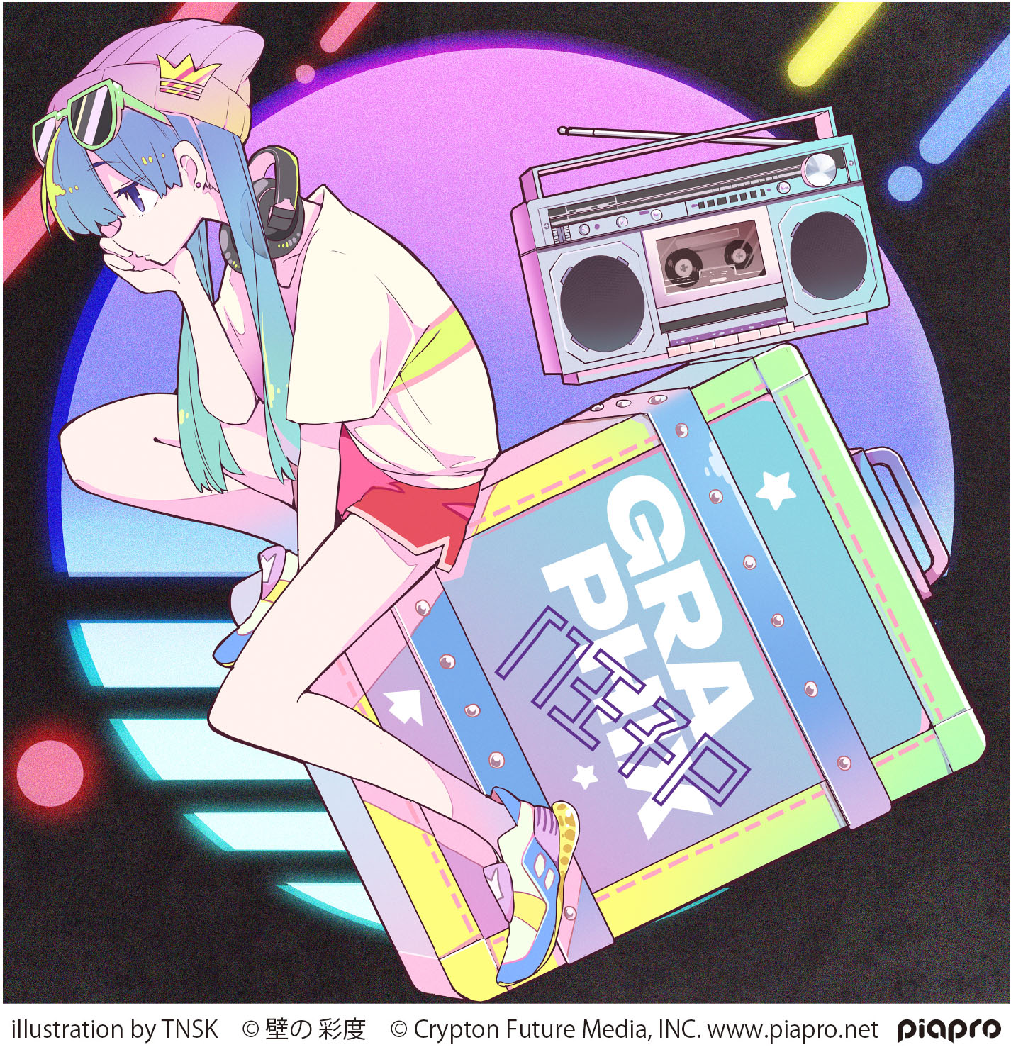 八王子P「GRAPHIX」ジャケット