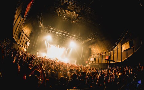 感覚ピエロのライブの様子。（撮影：ヤマダマサヒロ）