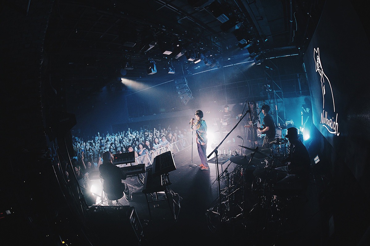 Nulbarich「Nulbarich ONE MAN TOUR 2019- Blank Envelope-」韓国・MUV HALL公演の様子。