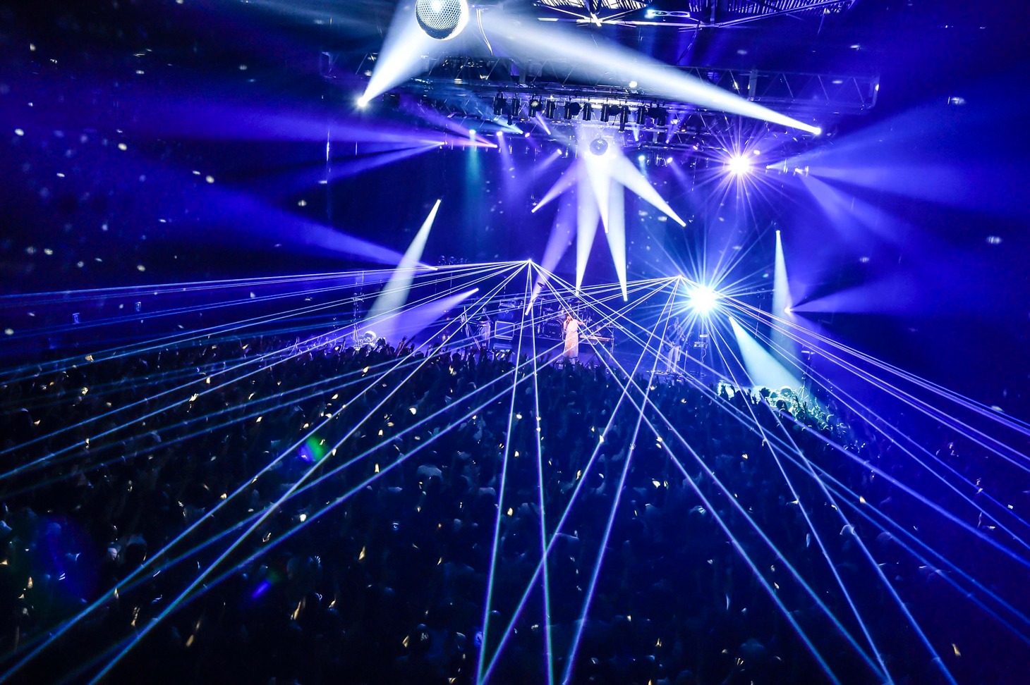ねごと「お口ぽかーん！LAST TOUR ～寝ても覚めてもねごとじゃナイト～」Zepp DiverCity TOKYO公演の様子。（Photo by AZUSA TAKADA）