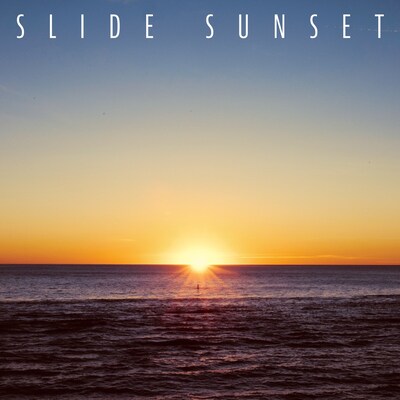 AliA「SLIDE SUNSET」配信ジャケット