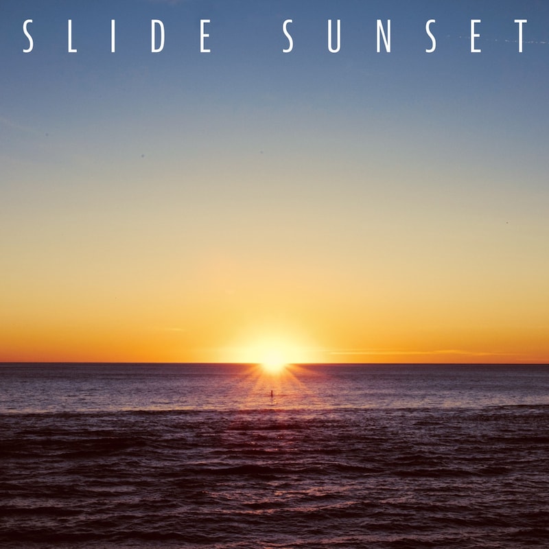 AliA「SLIDE SUNSET」配信ジャケット