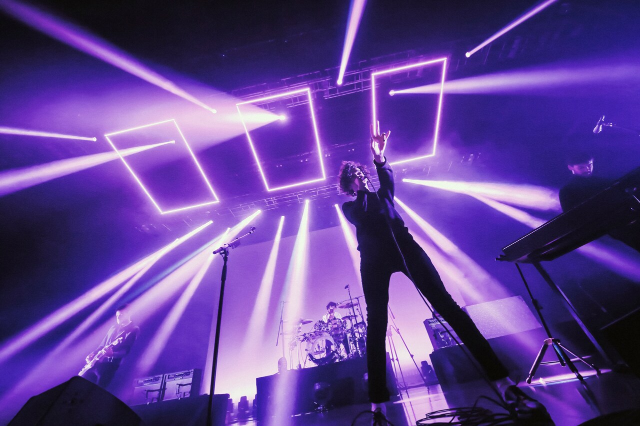 2016年1月に行われたThe 1975の東京・EX THEATER ROPPONGI公演の様子。(写真提供:後藤壮太郎)