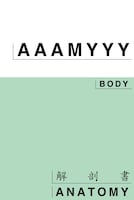AAAMYYY「ANATOMY / 解剖書」表紙