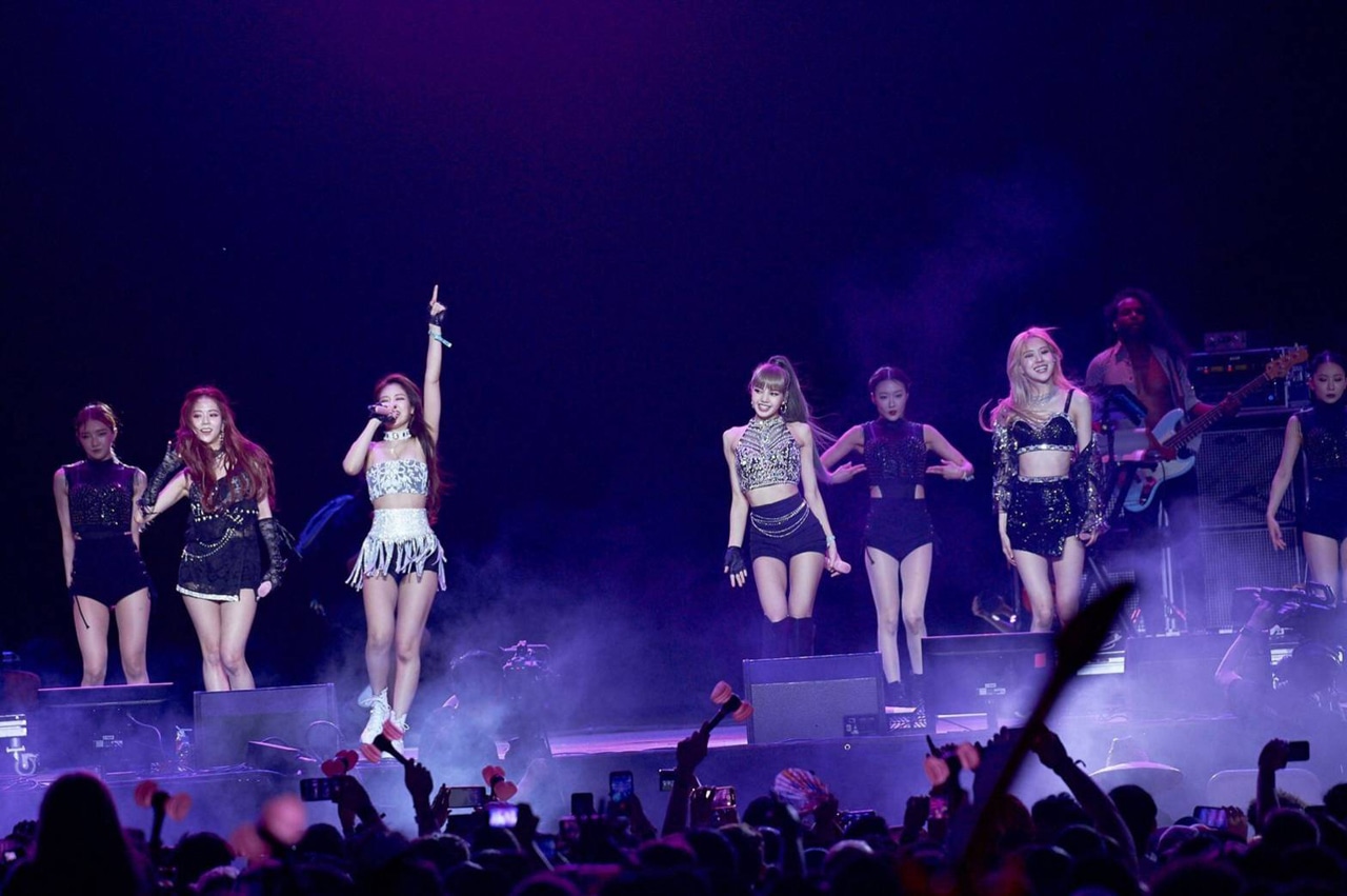 「Coachella Valley Music and Arts Festival」でのBLACKPINK。