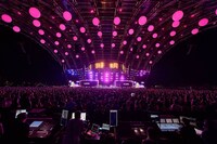 「Coachella Valley Music and Arts Festival」でのBLACKPINKのステージ。