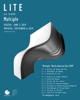 「LITE "Multiple" North America Tour 2019」フライヤー