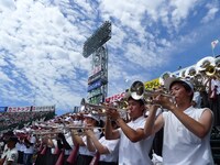 大阪桐蔭のブラスバンド。