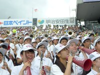 大阪桐蔭のブラスバンド。