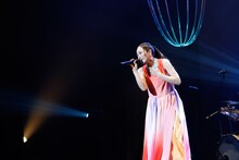 「Wakana Live Tour 2019 ～VOICE～」東京・中野サンプラザホール公演の様子。（撮影：川田洋司）
