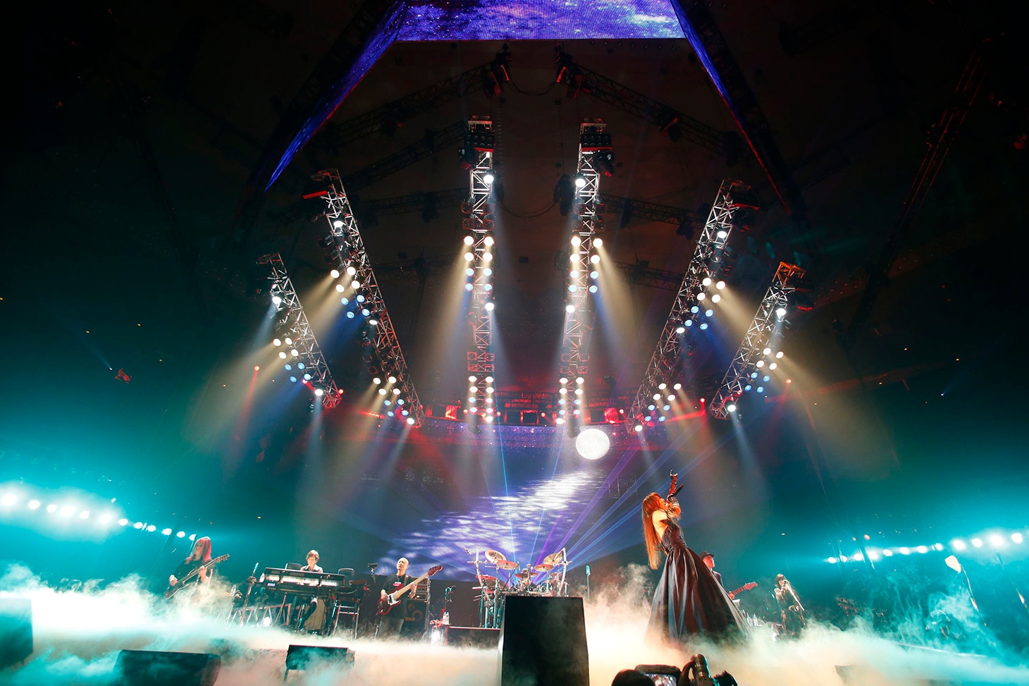 浜田麻里「The 35th Anniversary Tour “Gracia”」日本武道館公演の様子。（Photo by Yoshika Horita）