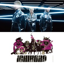 上段がm-flo、下段がichikoro。