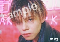 「NYLON guys JAPAN KAI STYLE BOOK」Loppi・HMV限定版特典のフォトカード（店舗購入用）。