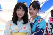 左から森下舞羽、瀧野由美子。(c)STU