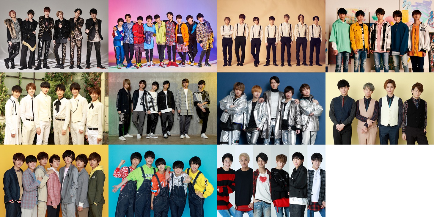 「ジャニーズJr. 8・8祭り ～東京ドームから始まる～」出演グループ