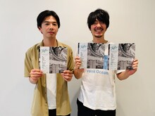 左から荒内佑（cero）、角張渉（カクバリズム）。