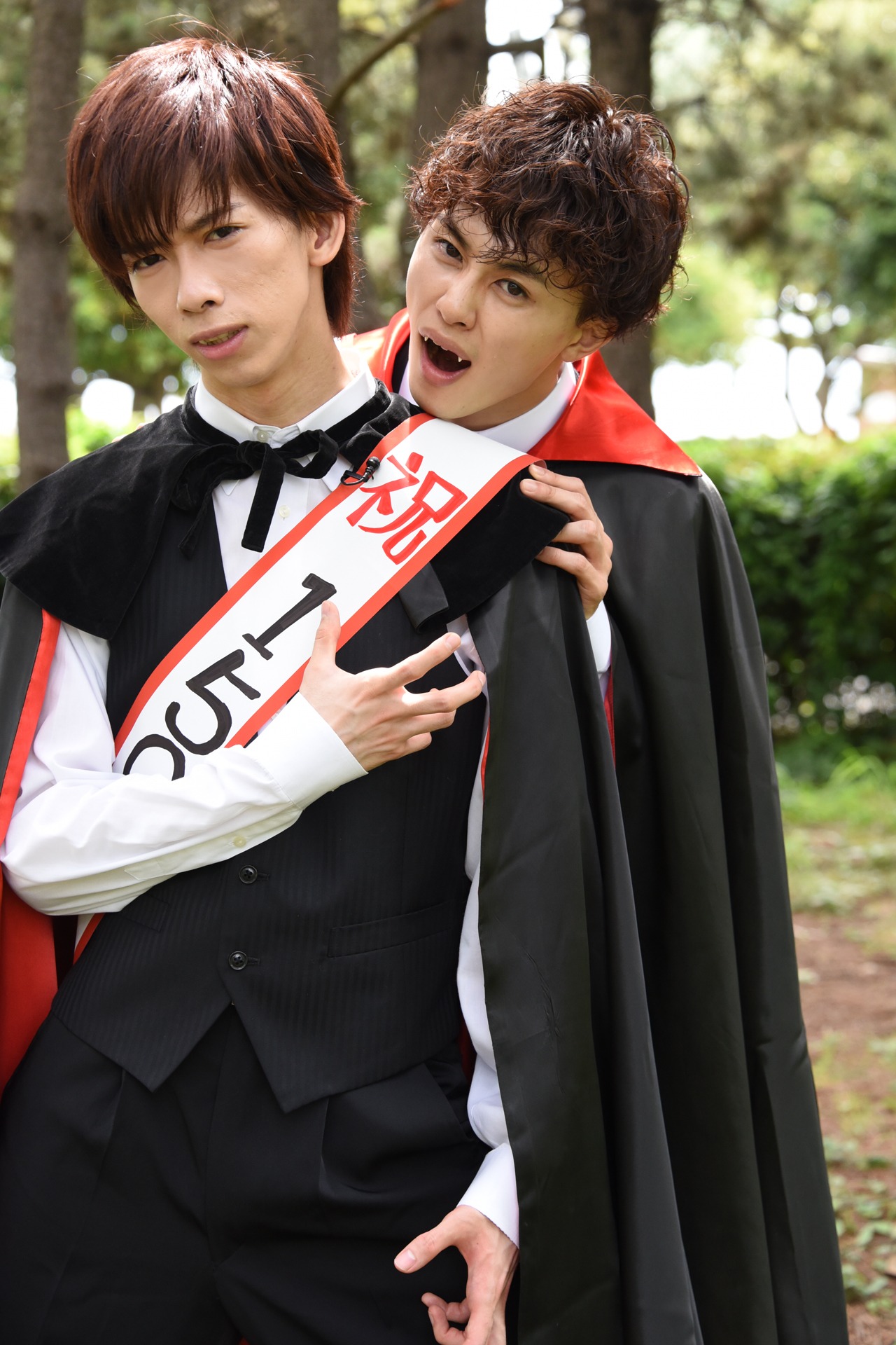 リョウガとタクヤ。