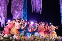 「ハコイリ▽ムスメ2ndコンサート～癒しとやすらぎとトキメキの世界へ～」の様子。