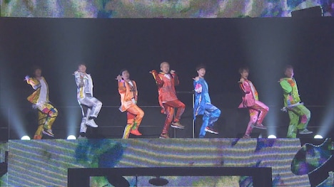 「LIVE DA PUMP 2019 THANX!!!!!!! FINAL」の様子。(c)フジテレビ