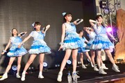 ときめき▽宣伝部「▽ときめき▽夏のびっちょり祭り2019」の様子。
