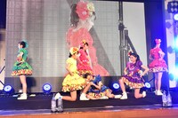 ときめき▽宣伝部「▽ときめき▽夏のびっちょり祭り2019」の様子。