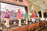 ときめき▽宣伝部「▽ときめき▽夏のびっちょり祭り2019」の様子。