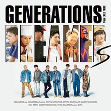 GENERATIONS from EXILE TRIBE「DREAMERS」CD＋DVDジャケット