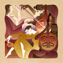 中村佳穂「q」配信ジャケット