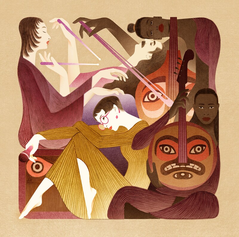 中村佳穂「q」配信ジャケット