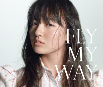 鈴木瑛美子「FLY MY WAY / Soul Full of Music」CD+DVD盤ジャケット