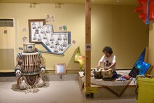 U-zhaanのタブラ修業「Chilla: 40 Days Drumming」初日の様子。