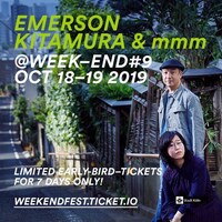 mmm with エマーソン北村「WEEK-END Fest #9」告知ビジュアル