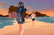 三月のパンタシア「8時33分、夏がまた輝く」より。