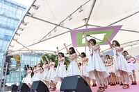 NGT48によるライブの様子。