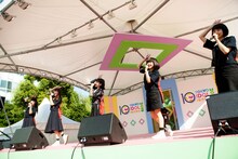 「TOKYO IDOL FESTIVAL2019」に出演するBiS。