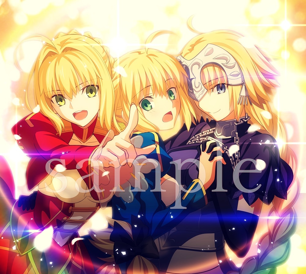 V.A.「Fate song material」ビジュアル