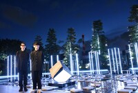 黒瀧節也（NF、KiKi）と山口一郎（NF、サカナクション）。