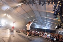 「ROCK IN JAPAN FESTIVAL 2019」での魔法少女になり隊（撮影：ハブ）