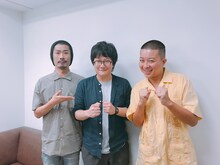 左から菅良太郎、松室政哉、松尾駿。