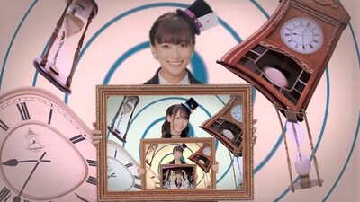 i☆Ris「FANTASTIC ILLUSION」ミュージックビデオのワンシーン。