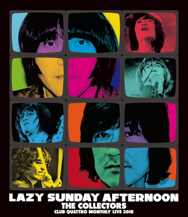 THE COLLECTORS「CLUB QUATTRO MONTHLY LIVE 2018 "LAZY SUNDAY AFTERNOON"」ジャケット