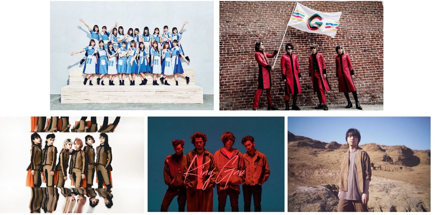 「MTV VMAJ 2019 -THE LIVE-」出演者