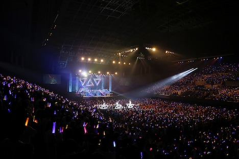 TrySail「LAWSON presents TrySail Live Tour 2019 "The TrySail Odyssey"」千葉・幕張イベントホール公演の様子。