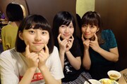 左から桜ひなの、吉瀬真珠、坂本遥奈。
