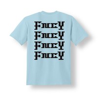 「FNCY SUMMER POP UP SHOP」で販売されるTシャツ。