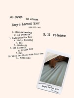 No Buses「Boys Loved Her」発売告知ビジュアル